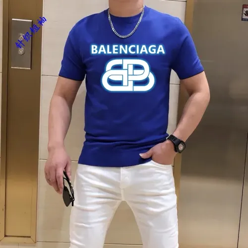 Wholesale Balenciaga T-Shirts Short Sleeved For Men #1410945 $45.00 USD, Wholesale Quality Replica Balenciaga T-Shirts