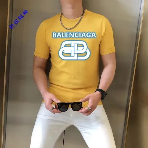 Wholesale Balenciaga T-Shirts Short Sleeved For Men #1410947 $45.00 USD, Wholesale Quality Replica Balenciaga T-Shirts
