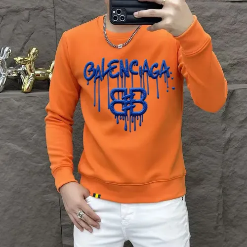 Wholesale Balenciaga Hoodies Long Sleeved For Men #1410951 $48.00 USD, Wholesale Quality Replica Balenciaga Hoodies