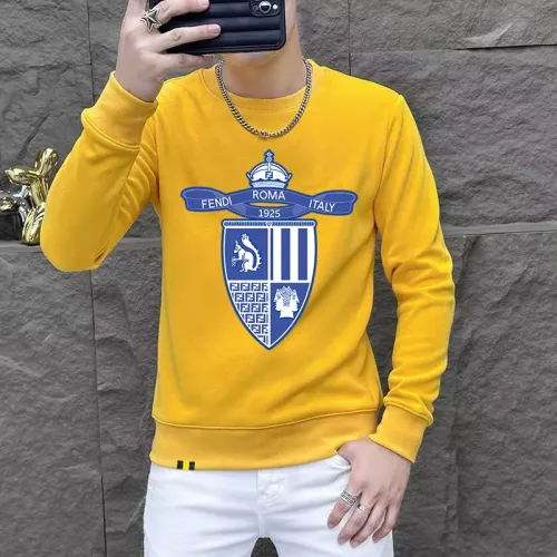 Wholesale Fendi Hoodies Long Sleeved For Men #1410959 $48.00 USD, Wholesale Quality Replica Fendi Hoodies