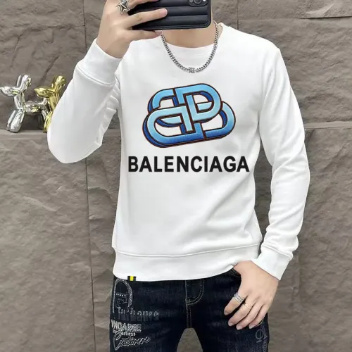 Wholesale Balenciaga Hoodies Long Sleeved For Men #1410962 $48.00 USD, Wholesale Quality Replica Balenciaga Hoodies