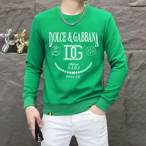 Wholesale Dolce &amp; Gabbana D&amp;G Hoodies Long Sleeved For Men #1410972 $48.00 USD, Wholesale Quality Replica Dolce &amp; Gabbana D&amp;G Hoodies