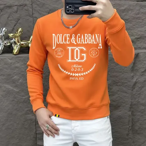 Wholesale Dolce &amp; Gabbana D&amp;G Hoodies Long Sleeved For Men #1410974 $48.00 USD, Wholesale Quality Replica Dolce &amp; Gabbana D&amp;G Hoodies