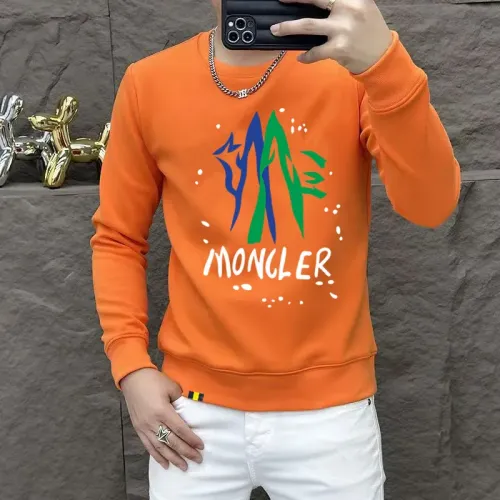 Wholesale Moncler Hoodies Long Sleeved For Men #1410979 $48.00 USD, Wholesale Quality Replica Moncler Hoodies