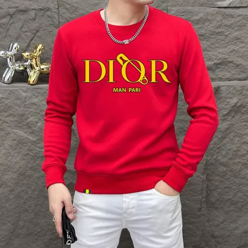 Wholesale Christian Dior Hoodies Long Sleeved For Men #1410997 $48.00 USD, Wholesale Quality Replica Christian Dior Hoodies