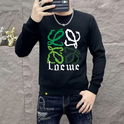 Wholesale LOEWE Hoodies Long Sleeved For Men #1411003 $48.00 USD, Wholesale Quality Replica LOEWE Hoodies
