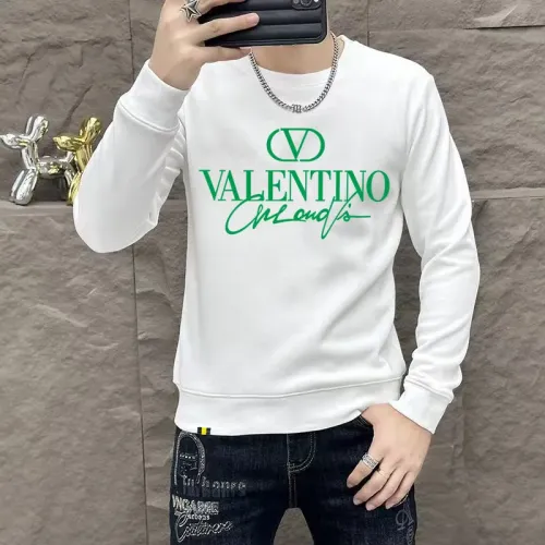 Wholesale Valentino Hoodies Long Sleeved For Men #1411022 $48.00 USD, Wholesale Quality Replica Valentino Hoodies