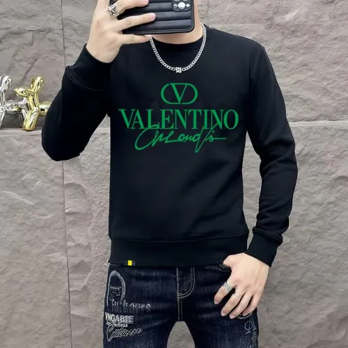 Wholesale Valentino Hoodies Long Sleeved For Men #1411023 $48.00 USD, Wholesale Quality Replica Valentino Hoodies