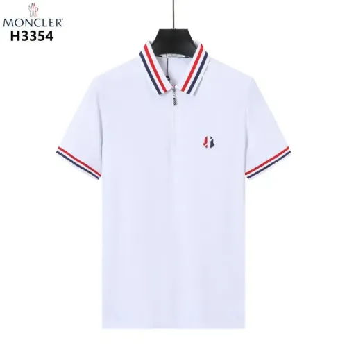 Wholesale Moncler T-Shirts Short Sleeved For Men #1411058 $38.00 USD, Wholesale Quality Replica Moncler T-Shirts