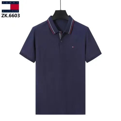 Wholesale Tommy Hilfiger TH T-Shirts Short Sleeved For Men #1411081 $38.00 USD, Wholesale Quality Replica Tommy Hilfiger TH T-Shirts