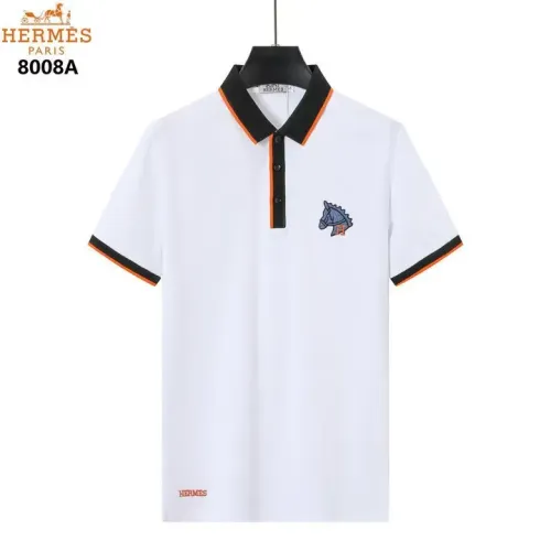 Wholesale Hermes T-Shirts Short Sleeved For Men #1411099 $38.00 USD, Wholesale Quality Replica Hermes T-Shirts
