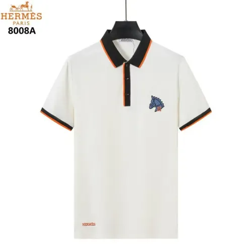Wholesale Hermes T-Shirts Short Sleeved For Men #1411100 $38.00 USD, Wholesale Quality Replica Hermes T-Shirts