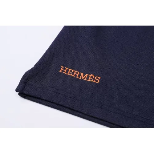 Replica Hermes T-Shirts Short Sleeved For Men #1411101 $38.00 USD for Wholesale