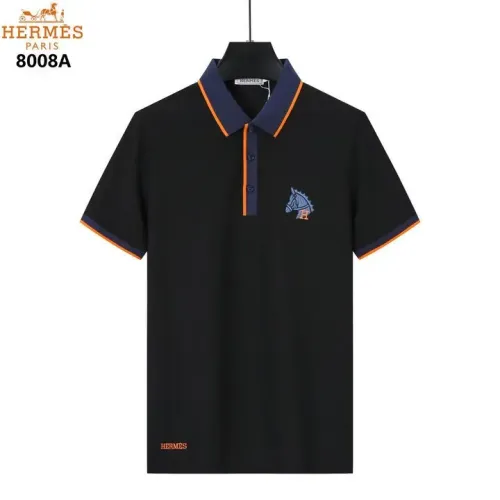 Wholesale Hermes T-Shirts Short Sleeved For Men #1411102 $38.00 USD, Wholesale Quality Replica Hermes T-Shirts