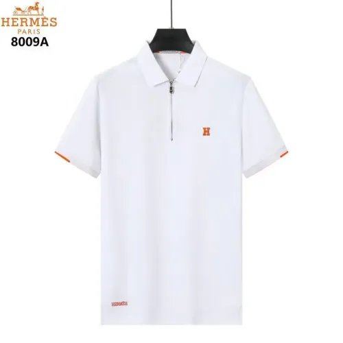 Wholesale Hermes T-Shirts Short Sleeved For Men #1411104 $38.00 USD, Wholesale Quality Replica Hermes T-Shirts