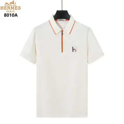Wholesale Hermes T-Shirts Short Sleeved For Men #1411119 $38.00 USD, Wholesale Quality Replica Hermes T-Shirts