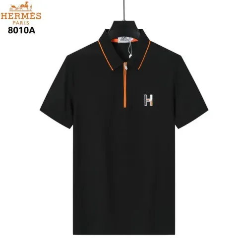 Wholesale Hermes T-Shirts Short Sleeved For Men #1411121 $38.00 USD, Wholesale Quality Replica Hermes T-Shirts