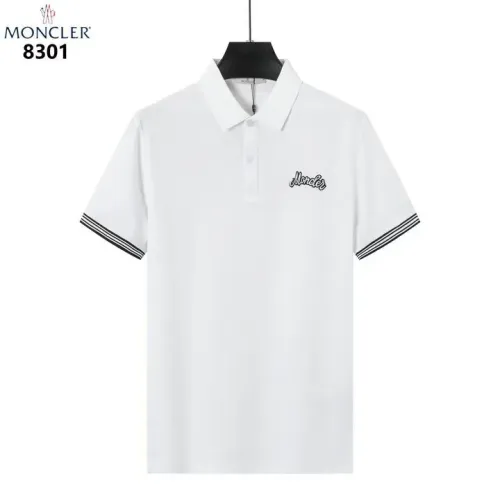 Wholesale Moncler T-Shirts Short Sleeved For Men #1411122 $38.00 USD, Wholesale Quality Replica Moncler T-Shirts