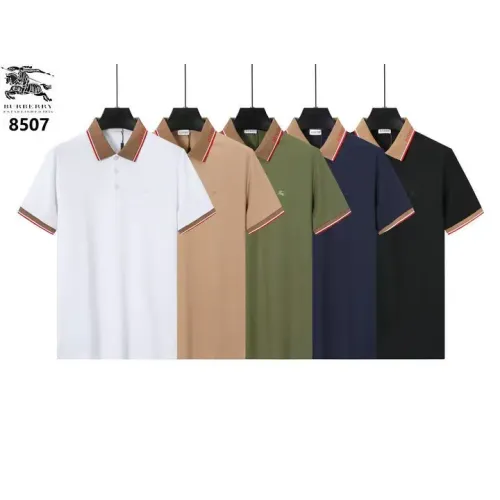Replica Burberry T-Shirts Short Sleeved For Men #1411142 $38.00 USD for Wholesale