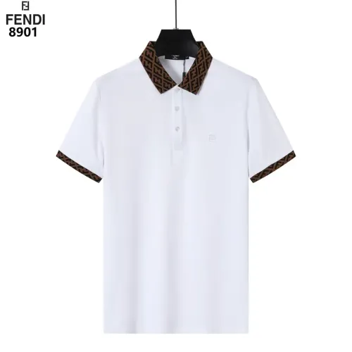 Wholesale Fendi T-Shirts Short Sleeved For Men #1411260 $38.00 USD, Wholesale Quality Replica Fendi T-Shirts