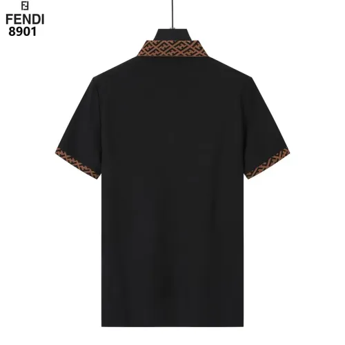 Replica Fendi T-Shirts Short Sleeved For Men #1411261 $38.00 USD for Wholesale