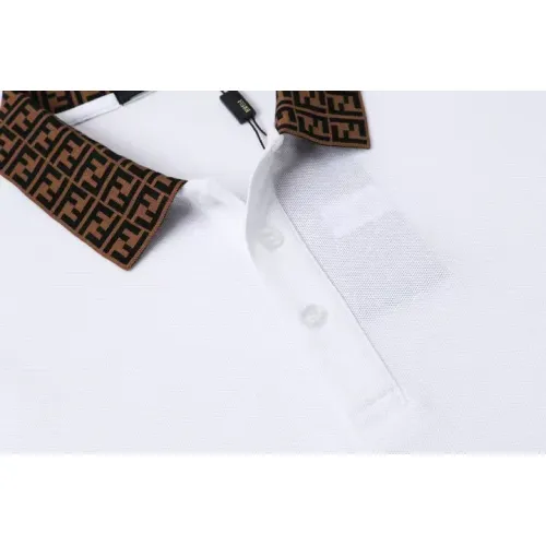 Replica Fendi T-Shirts Short Sleeved For Men #1411262 $38.00 USD for Wholesale