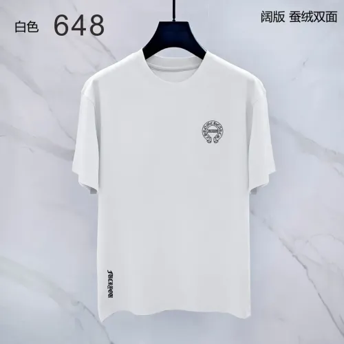 Wholesale Chrome Hearts T-Shirts Short Sleeved For Men #1411276 $38.00 USD, Wholesale Quality Replica Chrome Hearts T-Shirts