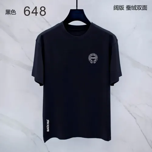 Wholesale Chrome Hearts T-Shirts Short Sleeved For Men #1411278 $38.00 USD, Wholesale Quality Replica Chrome Hearts T-Shirts