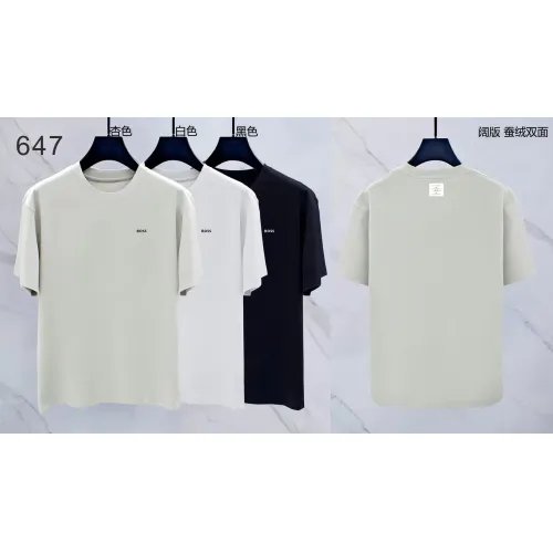 Replica Boss T-Shirts Short Sleeved For Men #1411283 $38.00 USD for Wholesale