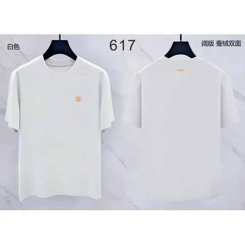 Wholesale Hermes T-Shirts Short Sleeved For Men #1411330 $38.00 USD, Wholesale Quality Replica Hermes T-Shirts