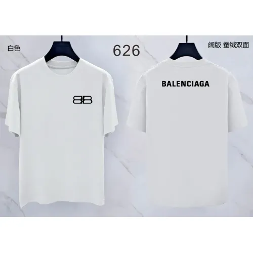 Wholesale Balenciaga T-Shirts Short Sleeved For Men #1411357 $38.00 USD, Wholesale Quality Replica Balenciaga T-Shirts