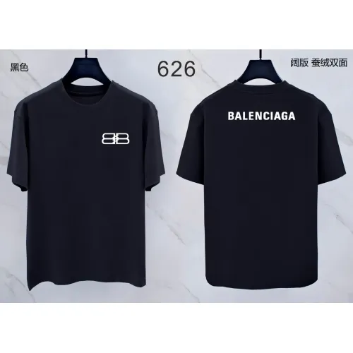 Wholesale Balenciaga T-Shirts Short Sleeved For Men #1411359 $38.00 USD, Wholesale Quality Replica Balenciaga T-Shirts