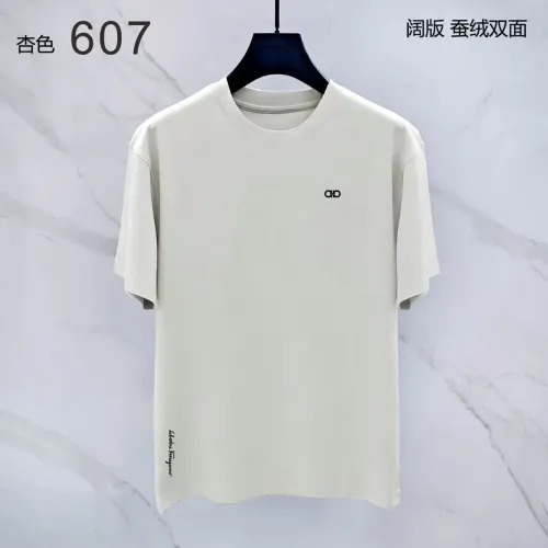 Wholesale Salvatore Ferragamo T-Shirts Short Sleeved For Men #1411370 $38.00 USD, Wholesale Quality Replica Salvatore Ferragamo T-Shirts