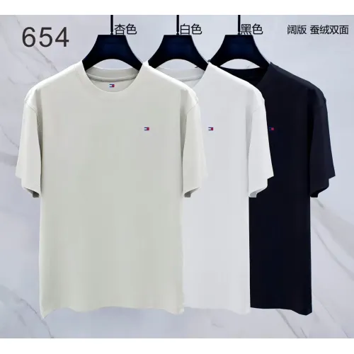 Replica Tommy Hilfiger TH T-Shirts Short Sleeved For Men #1411383 $38.00 USD for Wholesale