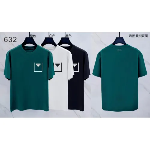 Replica Prada T-Shirts Short Sleeved For Men #1411390 $38.00 USD for Wholesale
