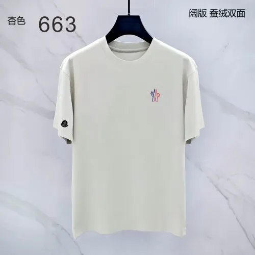 Wholesale Moncler T-Shirts Short Sleeved For Men #1411401 $38.00 USD, Wholesale Quality Replica Moncler T-Shirts