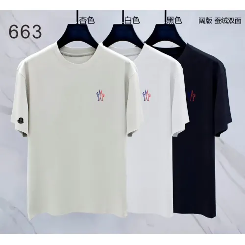 Replica Moncler T-Shirts Short Sleeved For Men #1411402 $38.00 USD for Wholesale