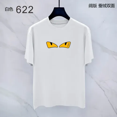 Wholesale Fendi T-Shirts Short Sleeved For Men #1411412 $38.00 USD, Wholesale Quality Replica Fendi T-Shirts