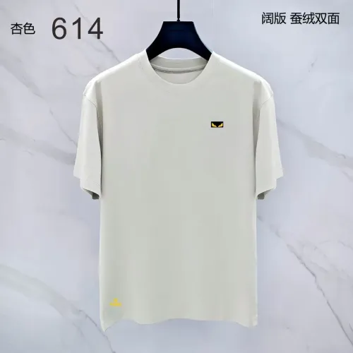 Wholesale Fendi T-Shirts Short Sleeved For Men #1411421 $38.00 USD, Wholesale Quality Replica Fendi T-Shirts