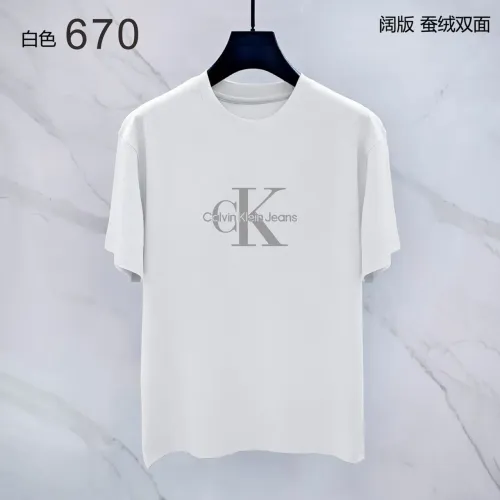 Wholesale Calvin Klein CK T-Shirts Short Sleeved For Men #1411427 $38.00 USD, Wholesale Quality Replica Calvin Klein CK T-Shirts