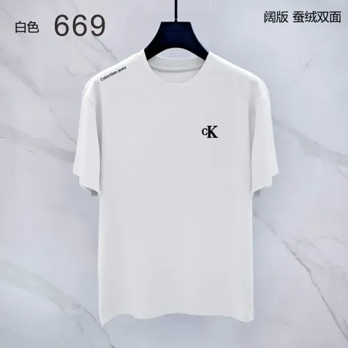 Wholesale Calvin Klein CK T-Shirts Short Sleeved For Men #1411431 $38.00 USD, Wholesale Quality Replica Calvin Klein CK T-Shirts