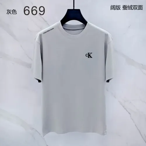 Wholesale Calvin Klein CK T-Shirts Short Sleeved For Men #1411432 $38.00 USD, Wholesale Quality Replica Calvin Klein CK T-Shirts
