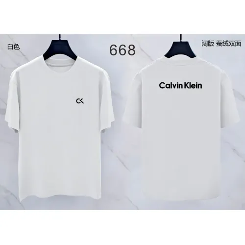 Wholesale Calvin Klein CK T-Shirts Short Sleeved For Men #1411434 $38.00 USD, Wholesale Quality Replica Calvin Klein CK T-Shirts