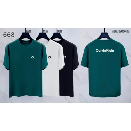 Replica Calvin Klein CK T-Shirts Short Sleeved For Men #1411436 $38.00 USD for Wholesale
