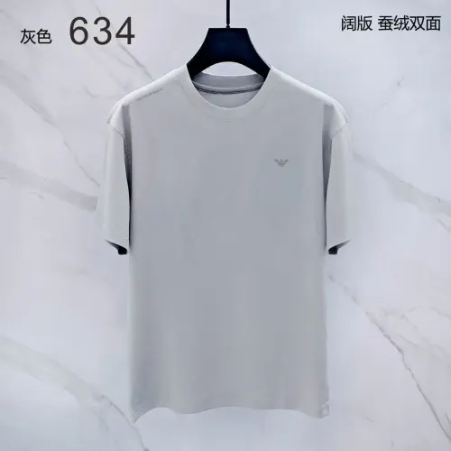 Wholesale Armani T-Shirts Short Sleeved For Men #1411444 $38.00 USD, Wholesale Quality Replica Armani T-Shirts