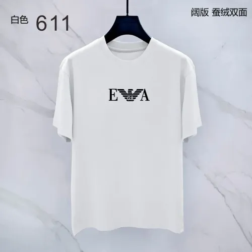 Wholesale Armani T-Shirts Short Sleeved For Men #1411456 $38.00 USD, Wholesale Quality Replica Armani T-Shirts