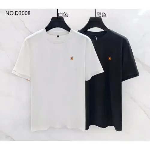 Replica Hermes T-Shirts Short Sleeved For Men #1411516 $38.00 USD for Wholesale