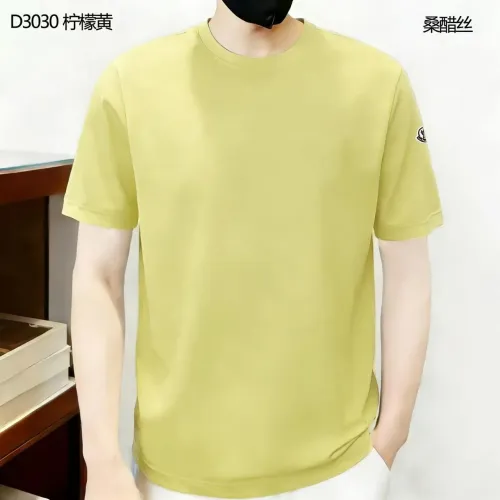 Wholesale Moncler T-Shirts Short Sleeved For Men #1411541 $38.00 USD, Wholesale Quality Replica Moncler T-Shirts