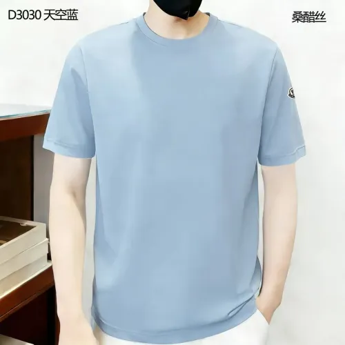 Wholesale Moncler T-Shirts Short Sleeved For Men #1411542 $38.00 USD, Wholesale Quality Replica Moncler T-Shirts