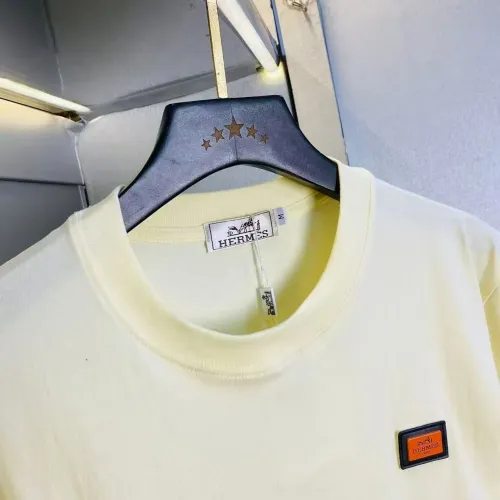 Replica Hermes T-Shirts Short Sleeved For Unisex #1411553 $27.00 USD for Wholesale